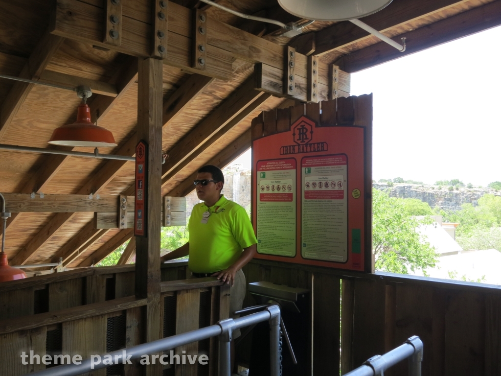 Iron Rattler at Six Flags Fiesta Texas