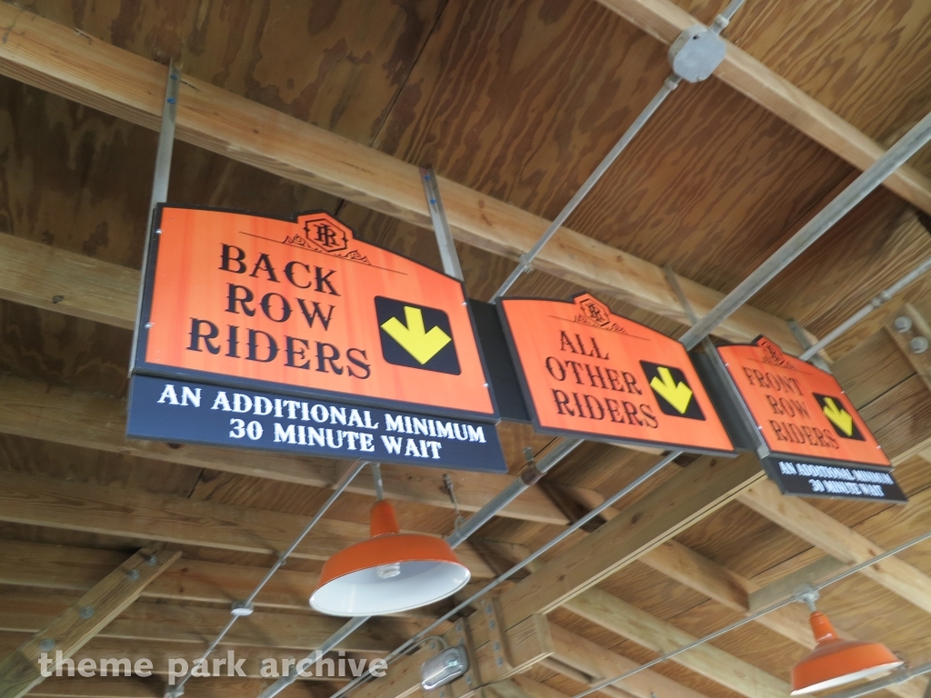 Iron Rattler at Six Flags Fiesta Texas