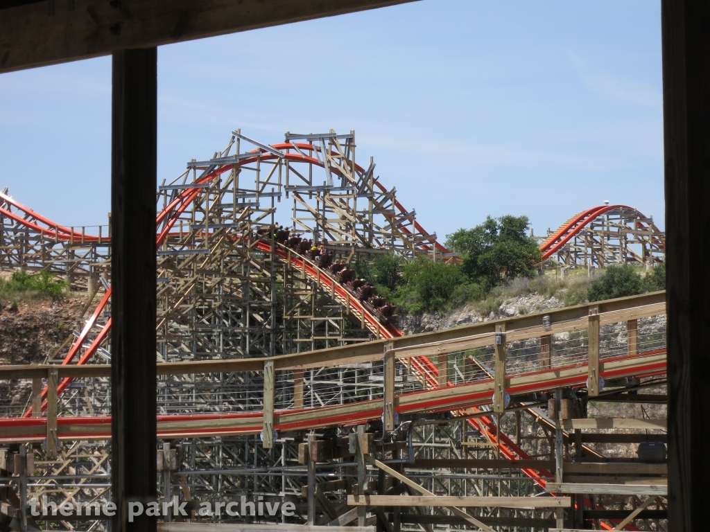 Iron Rattler at Six Flags Fiesta Texas