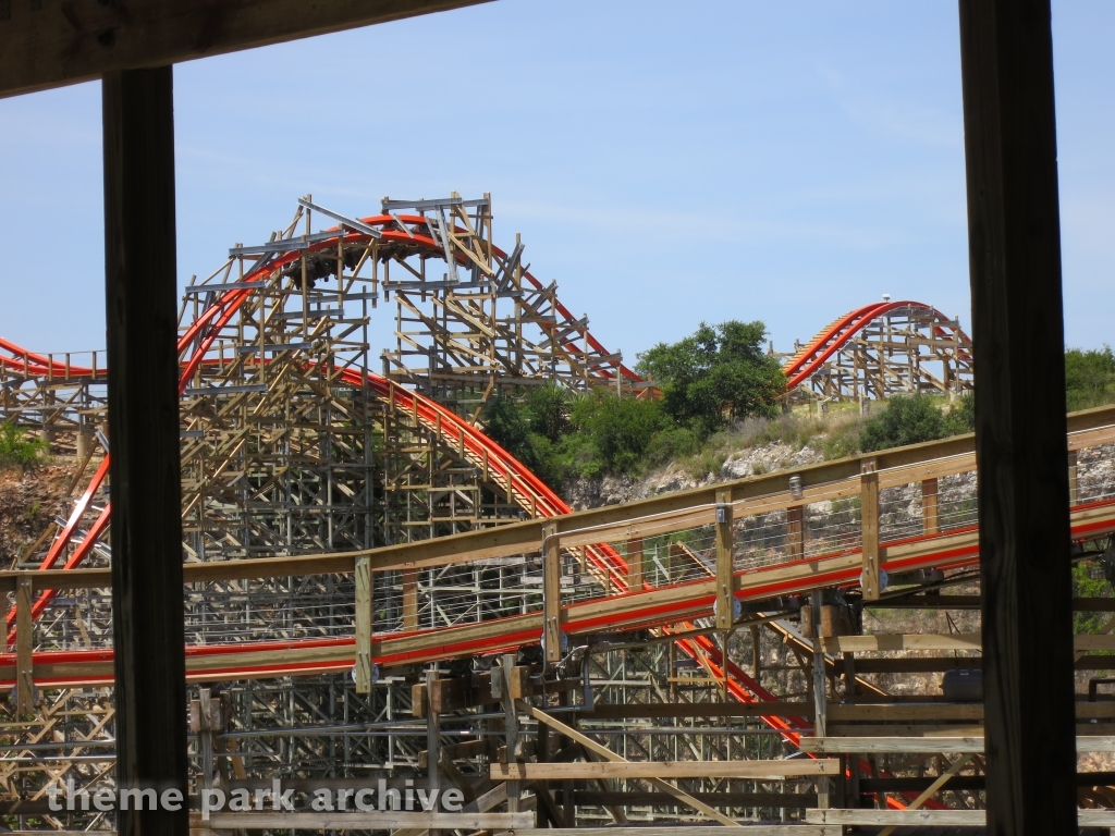 Iron Rattler at Six Flags Fiesta Texas