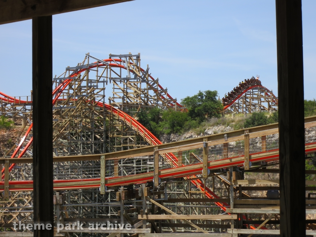 Iron Rattler at Six Flags Fiesta Texas