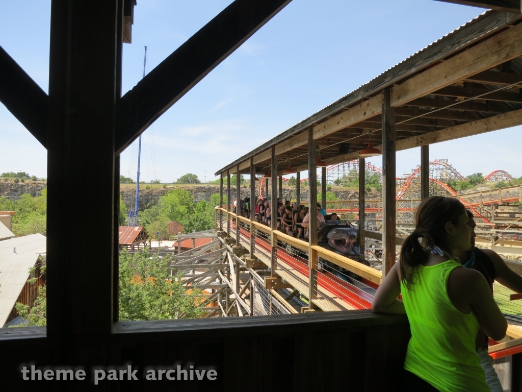 Iron Rattler at Six Flags Fiesta Texas