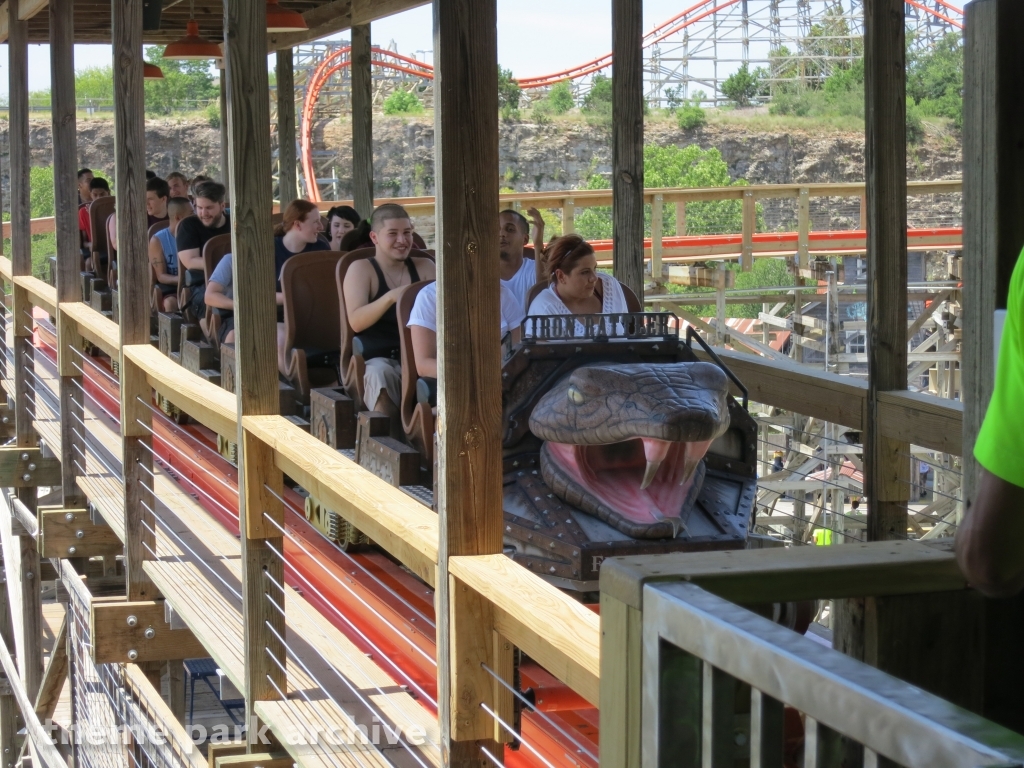 Iron Rattler at Six Flags Fiesta Texas