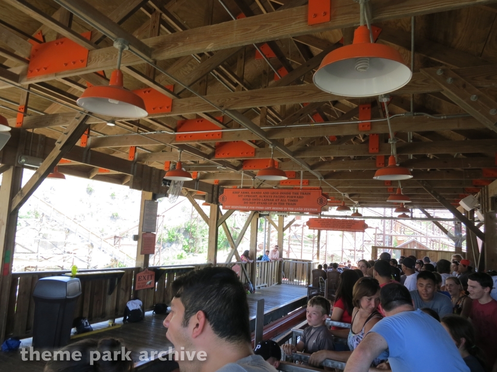 Iron Rattler at Six Flags Fiesta Texas