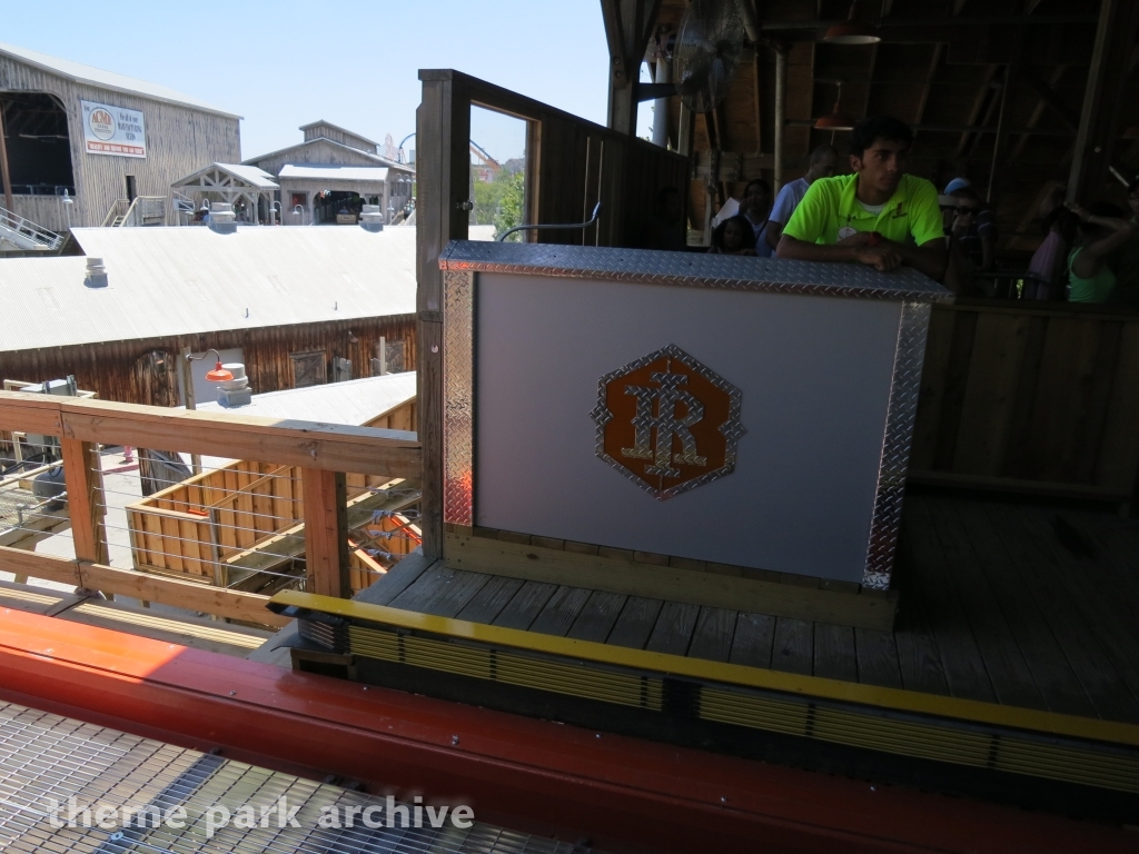 Iron Rattler at Six Flags Fiesta Texas