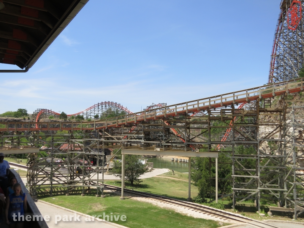 Iron Rattler at Six Flags Fiesta Texas