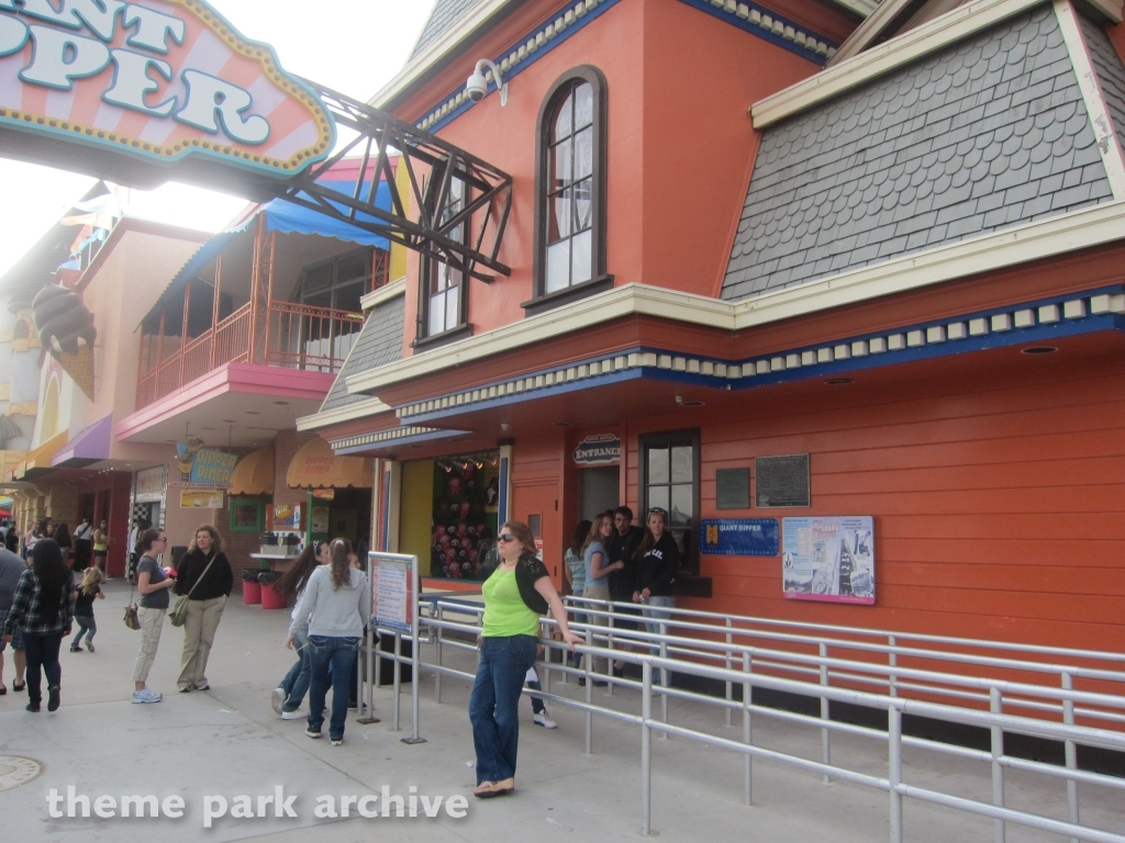 Giant Dipper at Santa Cruz Beach Boardwalk