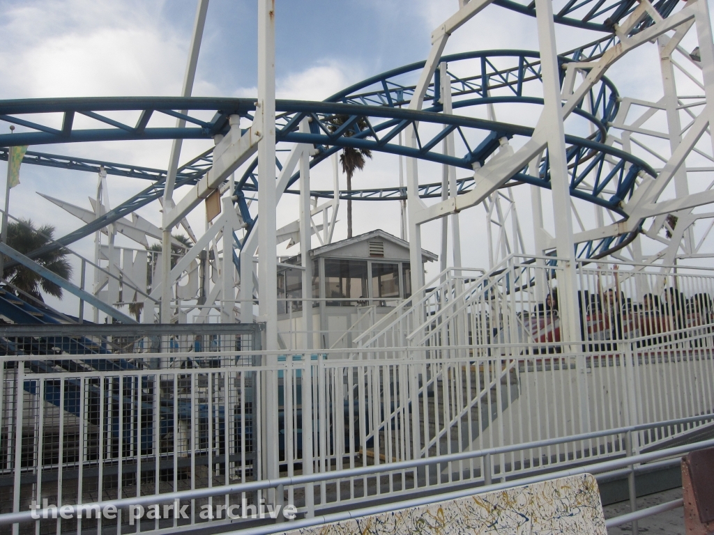 Hurricane at Santa Cruz Beach Boardwalk