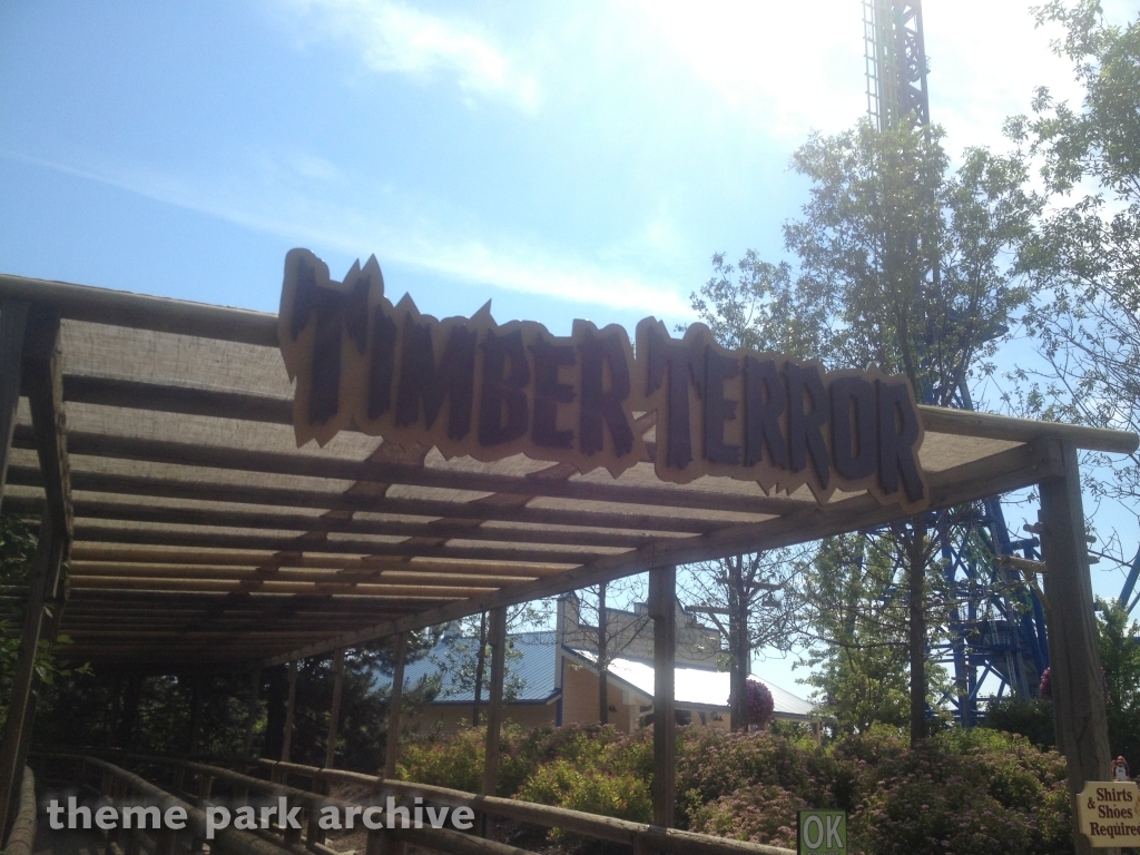 Timber Terror at Silverwood Theme Park and Boulder Beach Waterpark