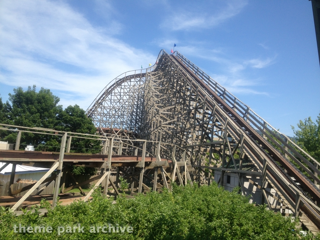 Timber Terror at Silverwood Theme Park and Boulder Beach Waterpark