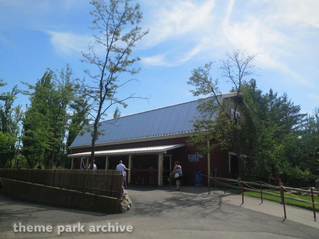 Log Flume at Silverwood Theme Park and Boulder Beach Waterpark