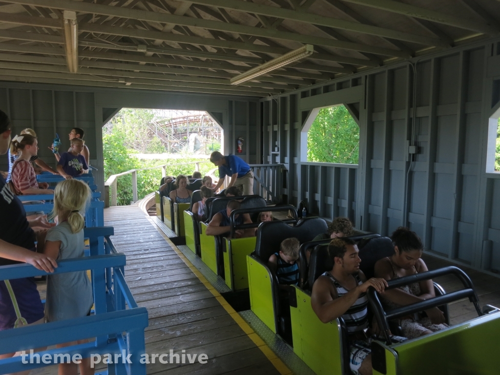 Timber Terror at Silverwood Theme Park and Boulder Beach Waterpark