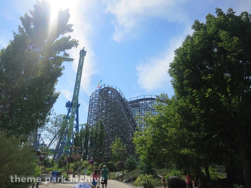 Tremors at Silverwood Theme Park and Boulder Beach Waterpark