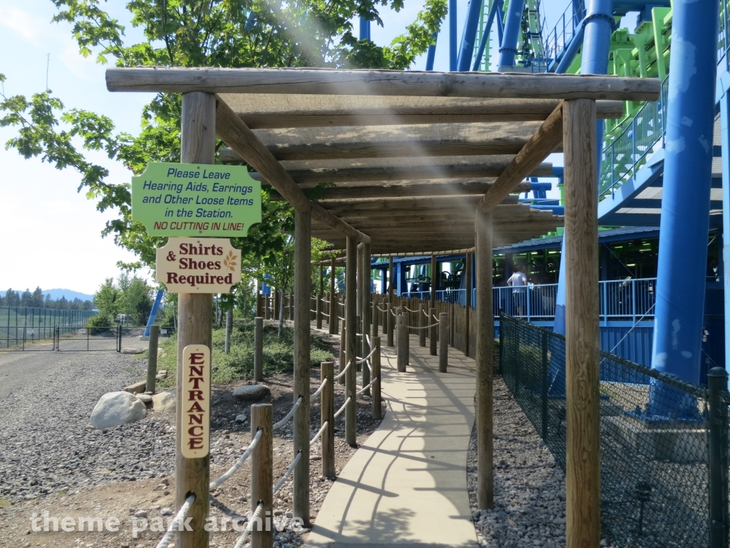 Aftershock at Silverwood Theme Park and Boulder Beach Waterpark