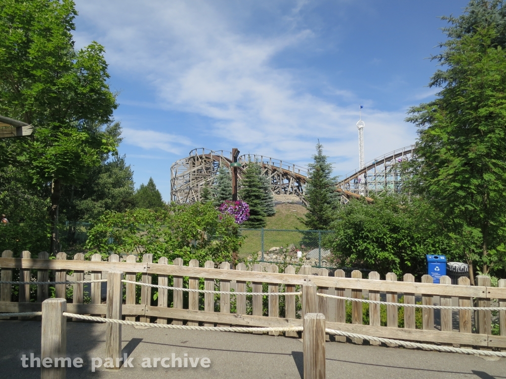 Tremors at Silverwood Theme Park and Boulder Beach Waterpark
