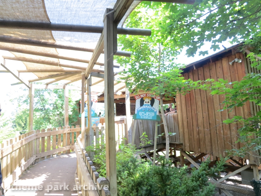 Tremors at Silverwood Theme Park and Boulder Beach Waterpark