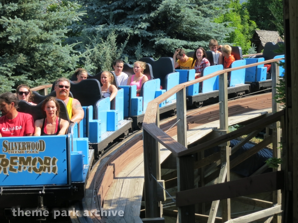 Tremors at Silverwood Theme Park and Boulder Beach Waterpark