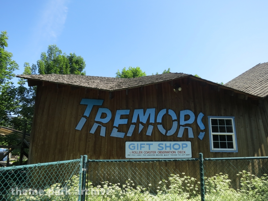 Tremors at Silverwood Theme Park and Boulder Beach Waterpark