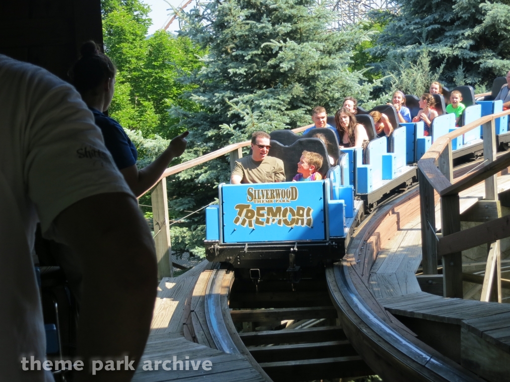 Tremors at Silverwood Theme Park and Boulder Beach Waterpark