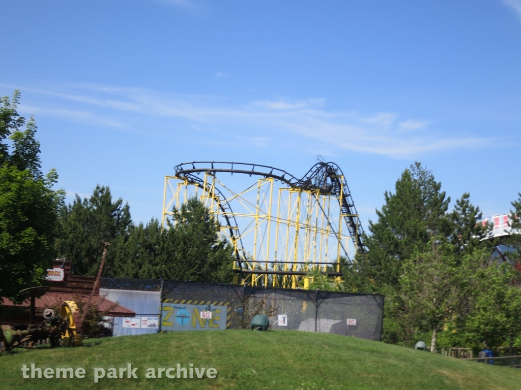 Corkscrew at Silverwood Theme Park and Boulder Beach Waterpark
