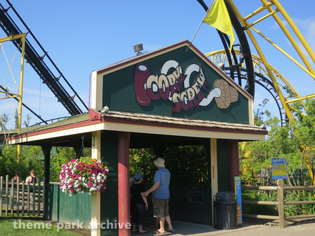 Corkscrew at Silverwood Theme Park and Boulder Beach Waterpark