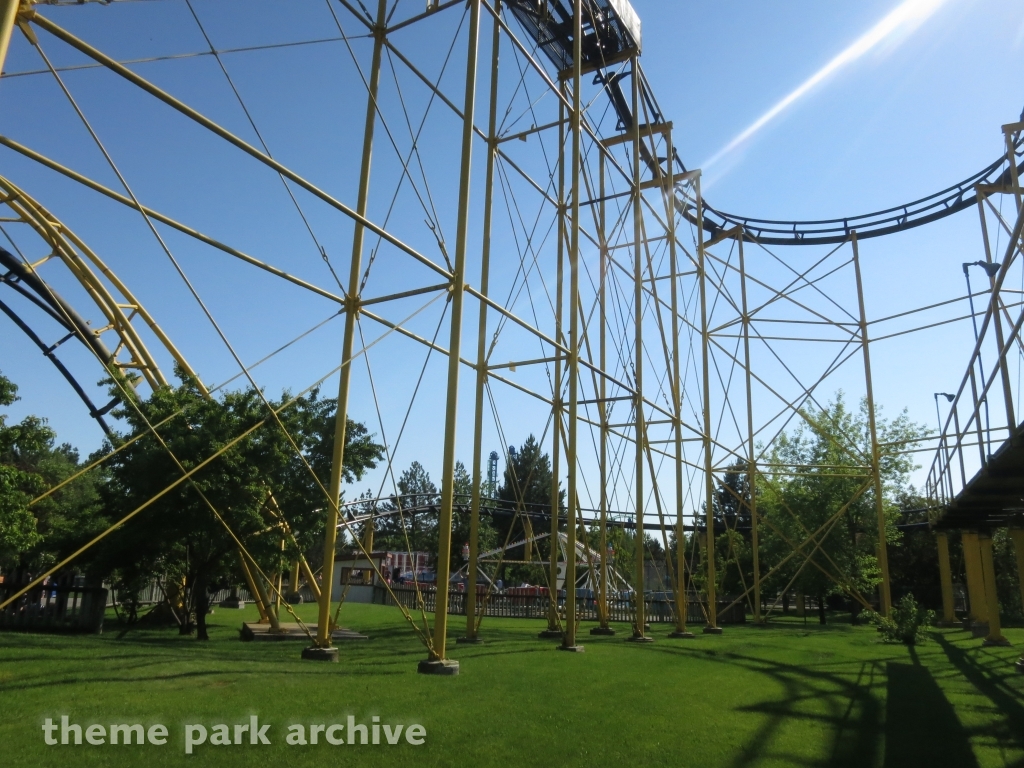 Corkscrew at Silverwood Theme Park and Boulder Beach Waterpark