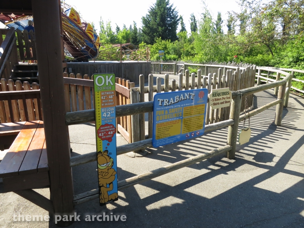 Trabant at Silverwood Theme Park and Boulder Beach Waterpark