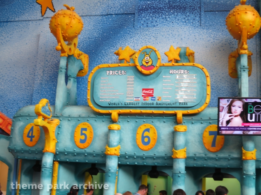 Entrance at Galaxyland