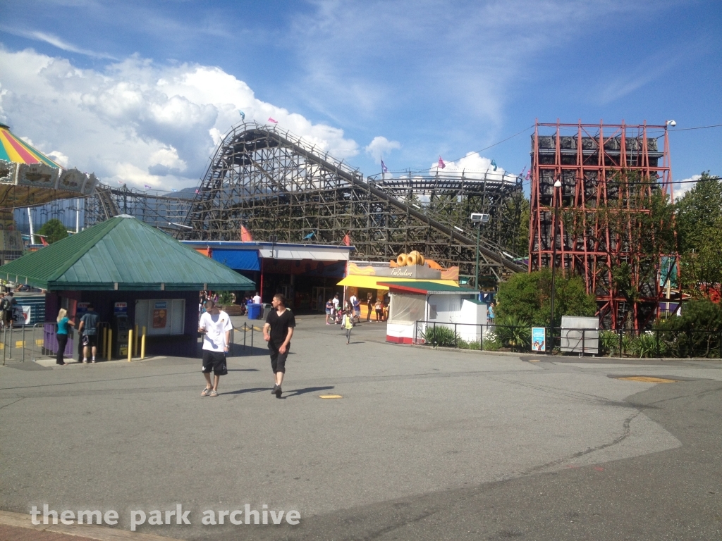 Wooden Roller Coaster at Playland P.N.E.