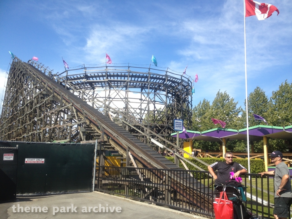 Wooden Roller Coaster at Playland P.N.E.