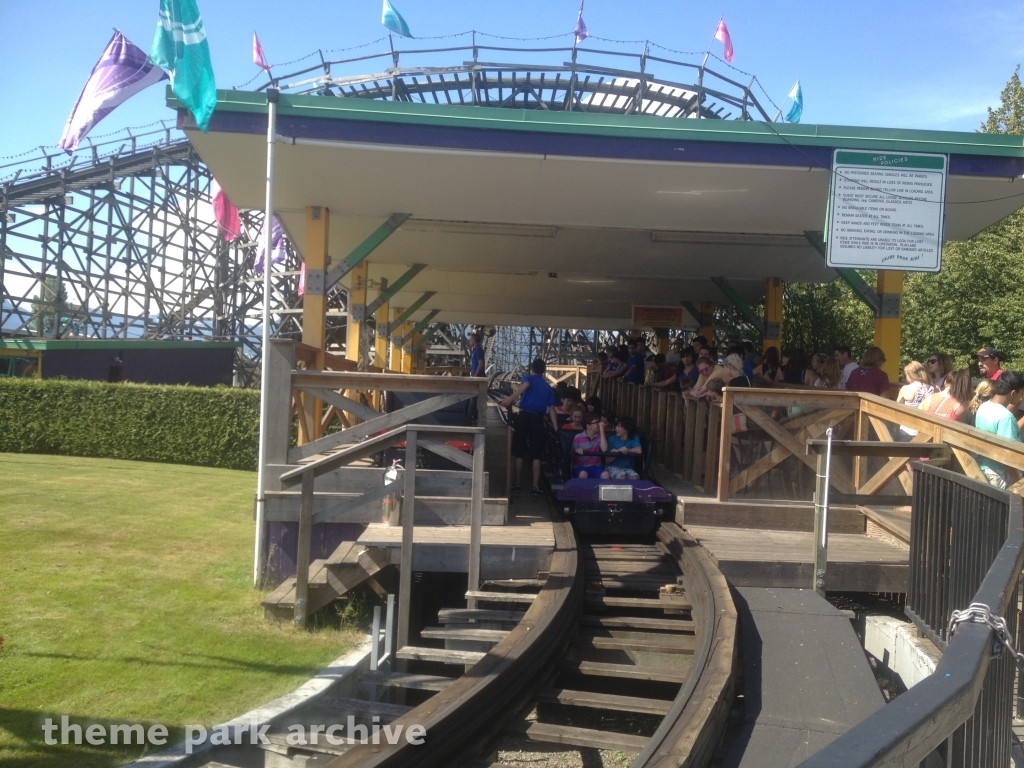 Wooden Roller Coaster at Playland P.N.E.