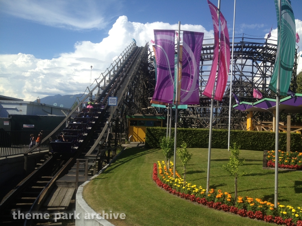 Wooden Roller Coaster at Playland P.N.E.