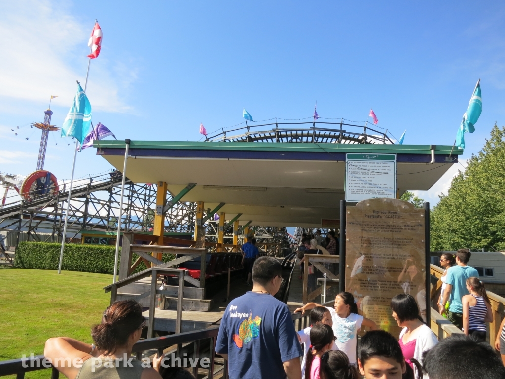 Wooden Roller Coaster at Playland P.N.E.