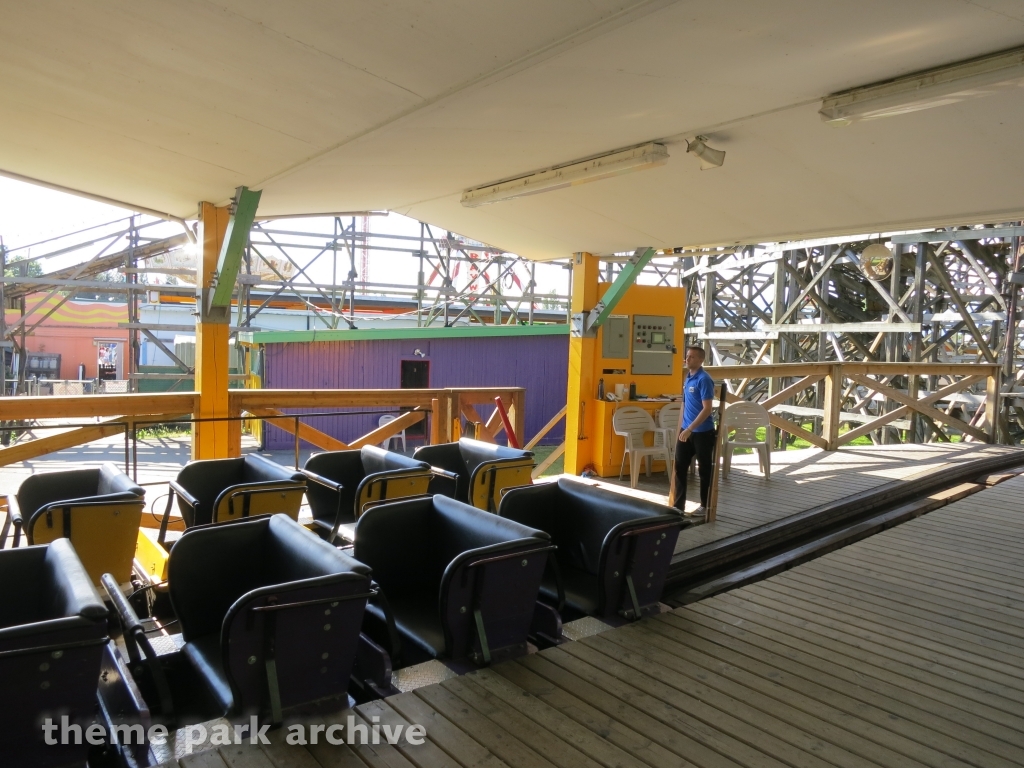 Wooden Roller Coaster at Playland P.N.E.
