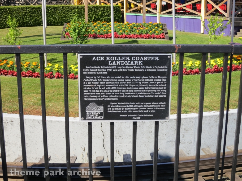 Wooden Roller Coaster at Playland P.N.E.