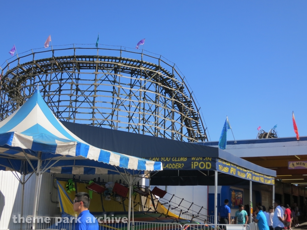 Wooden Roller Coaster at Playland P.N.E.