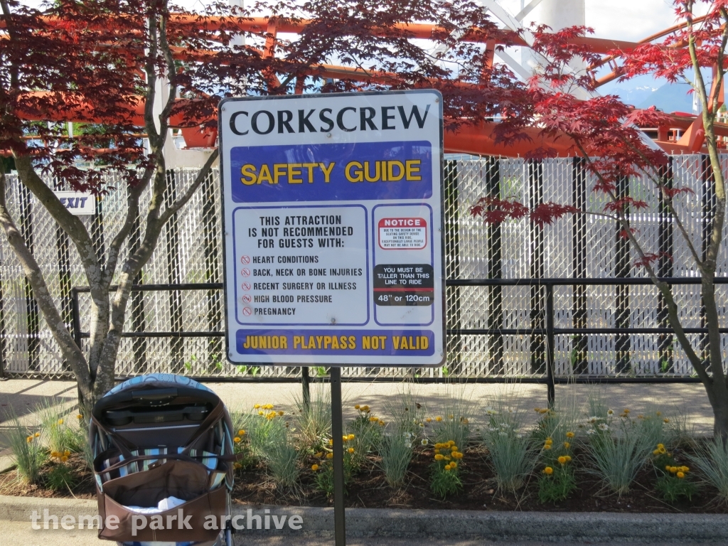 Corkscrew at Playland P.N.E.