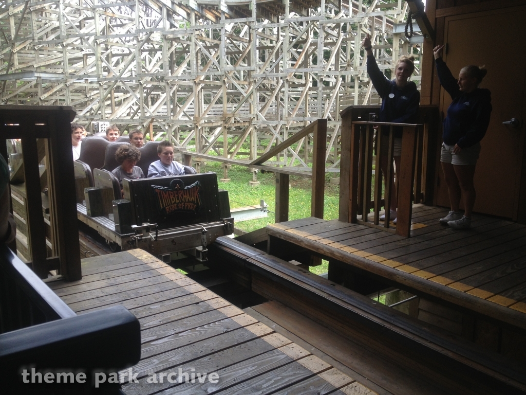 Timberhawk at Wild Waves Theme Park