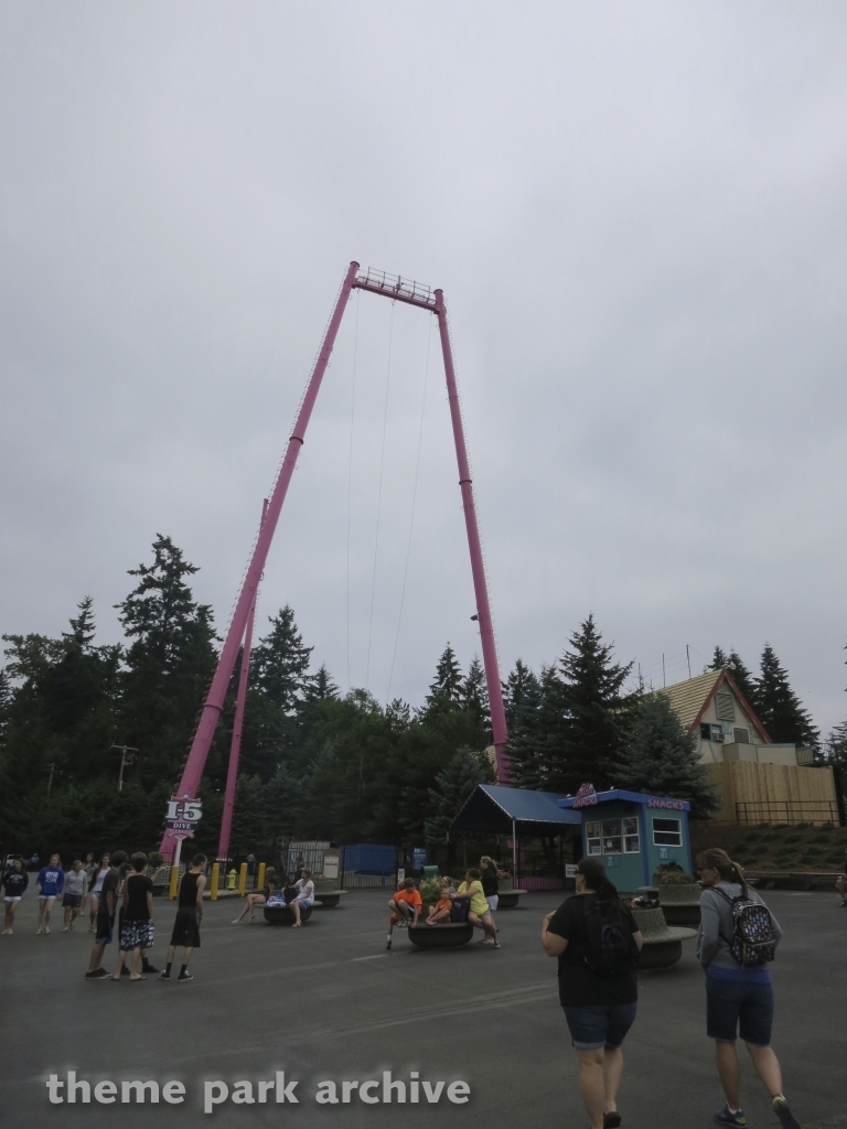 I5 Dive Skycoaster at Wild Waves Theme Park