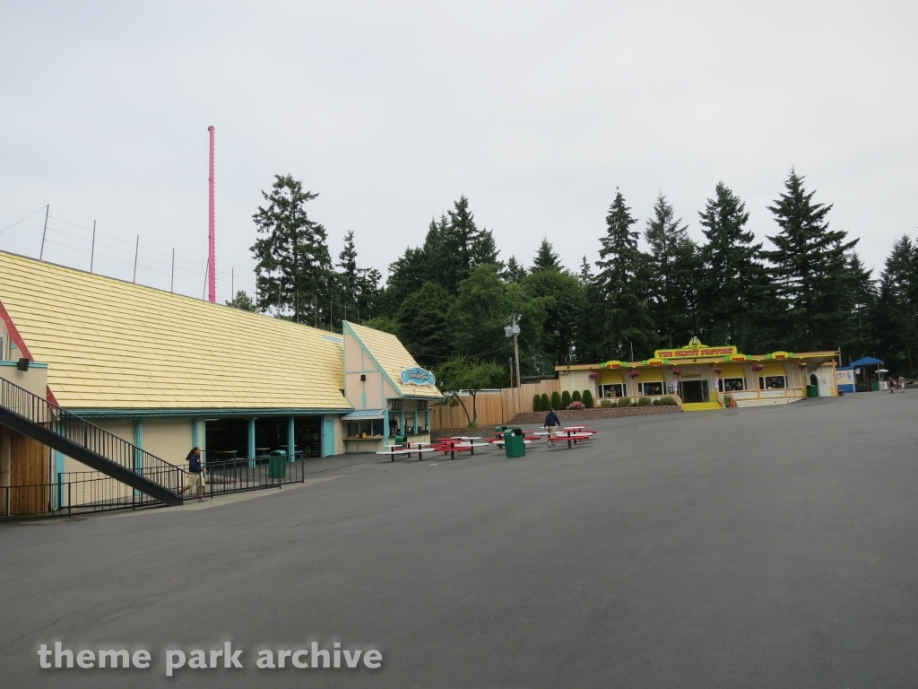 Celebration Square at Wild Waves Theme Park