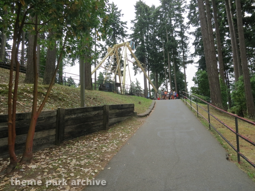 Old West Territory at Wild Waves Theme Park