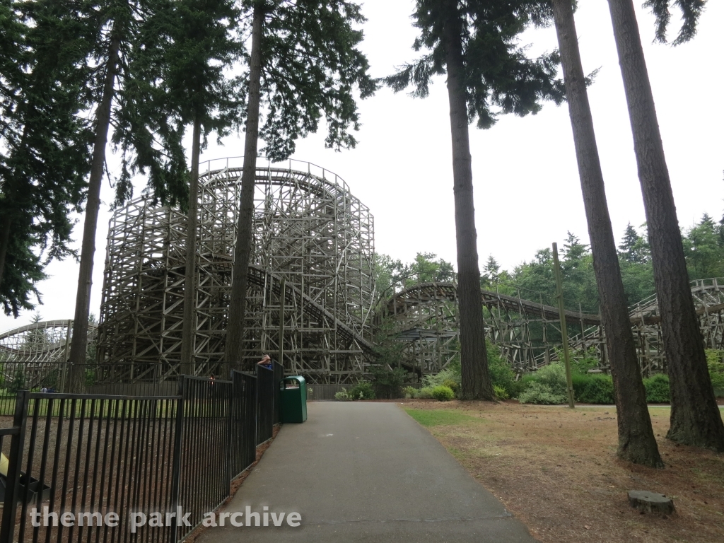 Timberhawk at Wild Waves Theme Park