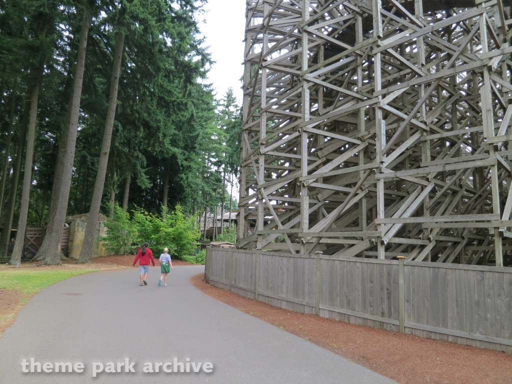 Timberhawk at Wild Waves Theme Park