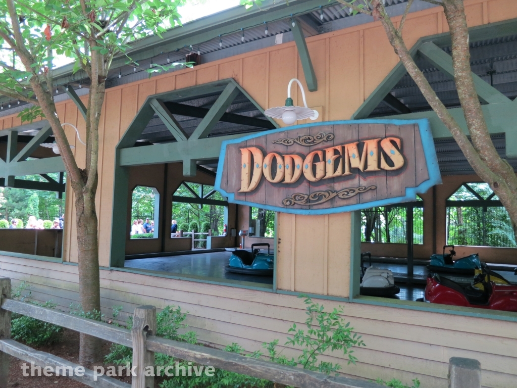 Dodgems at Wild Waves Theme Park