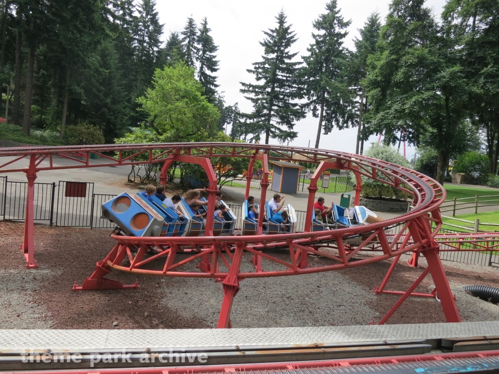 Kiddie Coaster at Wild Waves Theme Park