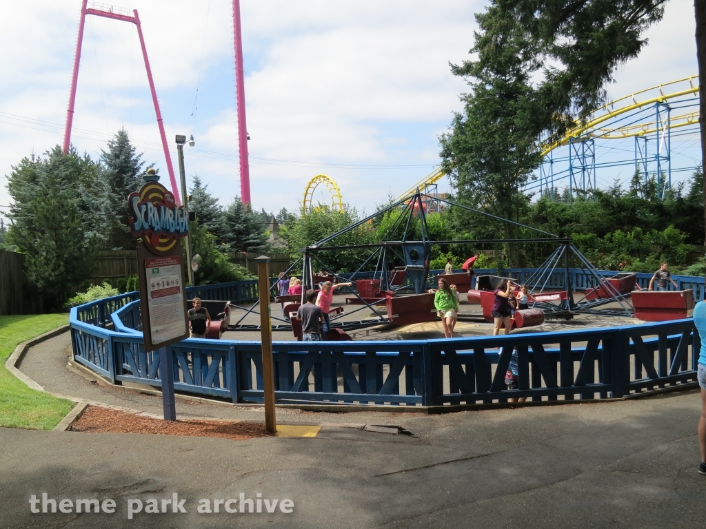 Scrambler at Wild Waves Theme Park