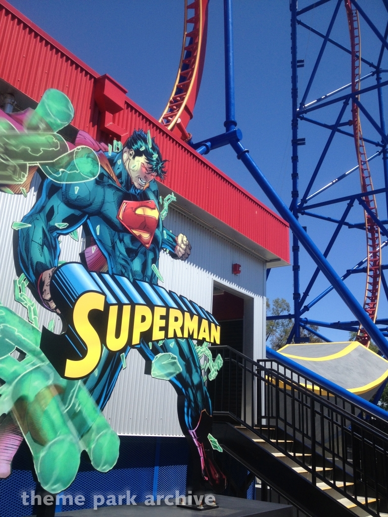 Superman: Ultimate Flight at Six Flags Discovery Kingdom