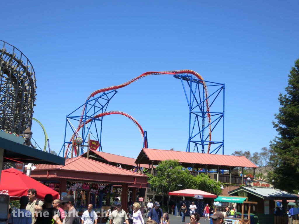 Superman: Ultimate Flight at Six Flags Discovery Kingdom