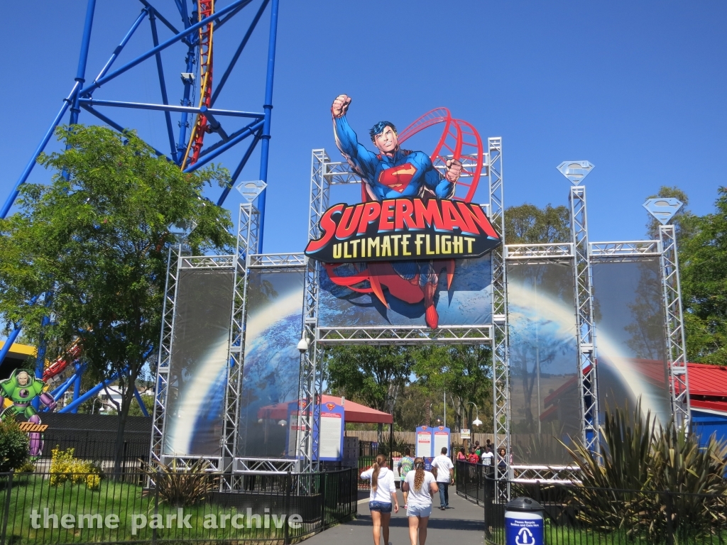 Superman: Ultimate Flight at Six Flags Discovery Kingdom