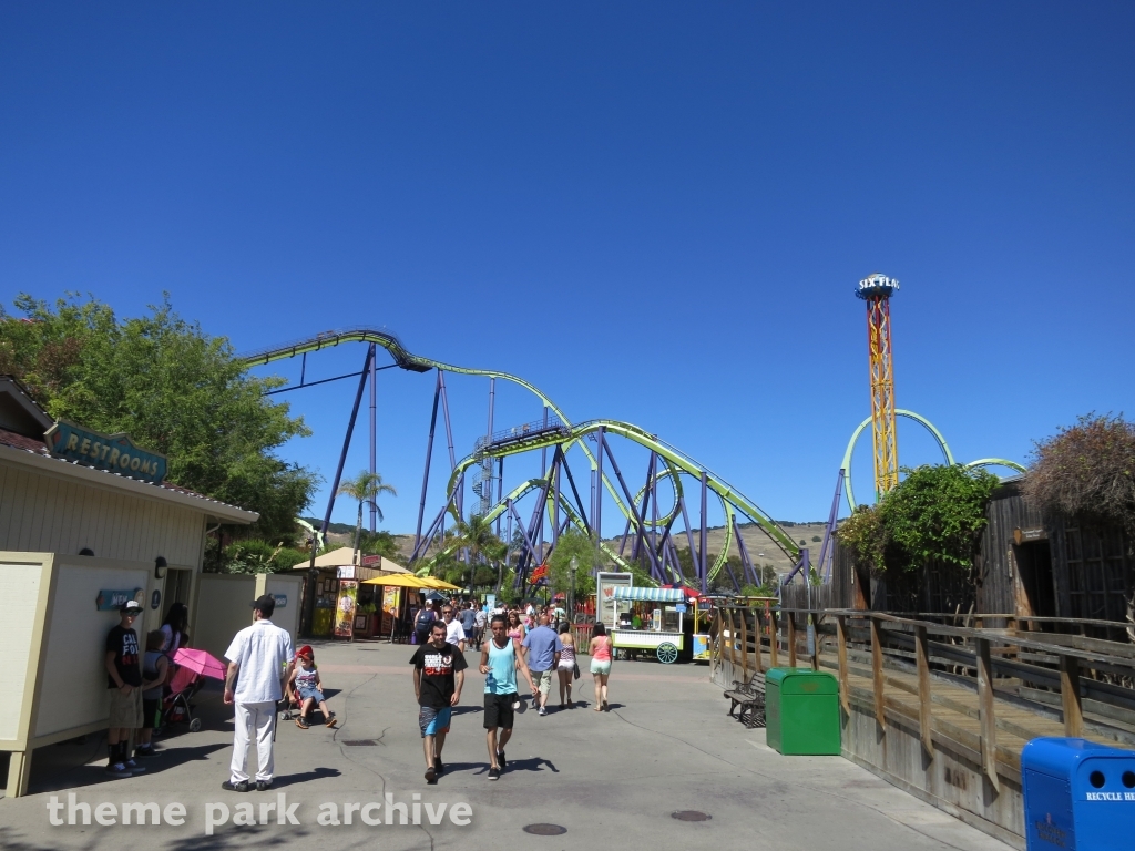 Medusa at Six Flags Discovery Kingdom